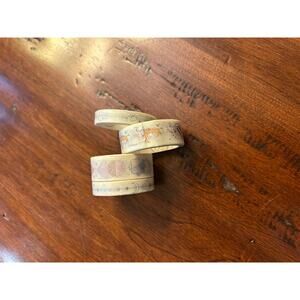 4 White Celestial Mystic Symbol Washi Tape Roles  Moons Stars Planets